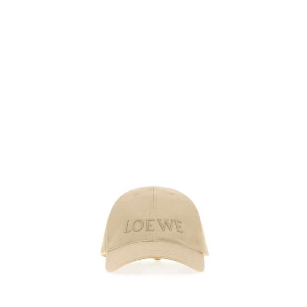 Loewe Women Sand Cotton Baseball Hat